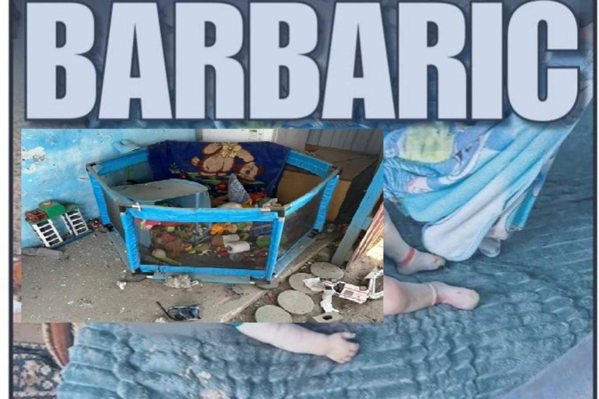 Терористи вдень атакували з ударного дрона оселю в селі Правдине, де малюк перебував разом із прабабусею Терористи вдень атакували з ударного дрона оселю в селі Правдине, де малюк перебував разом із прабабусею