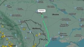 НЛО з меседжем: над Києвом і Одесою з’явилися апарати з написом "ПТН ПНХ" / Фото: flightradar НЛО з меседжем: над Києвом і Одесою з’явилися апарати з написом "ПТН ПНХ"