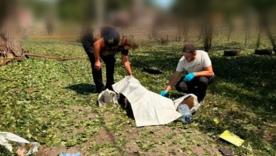Мать погибла, дочь ранена во время обстрела Златополя/Фото: Нацполиция Трагедия в Златополе: погибла мать, ее дочь борется за жизнь после атаки БпЛА