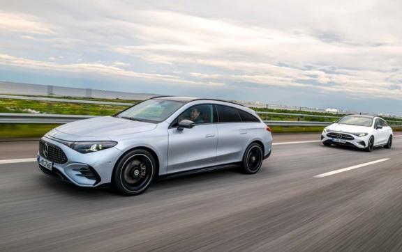 Перший електричний універсал від Mercedes здатен подолати приголомшливу відстань на одному заряді/Фото: Mercedes Перший електричний універсал від Mercedes здатен подолати приголомшливу відстань на одному заряді