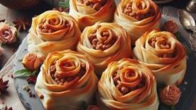 Забудьте о сосисках в тесте: эти мясные розочки удивят изысканным видом и вкусом