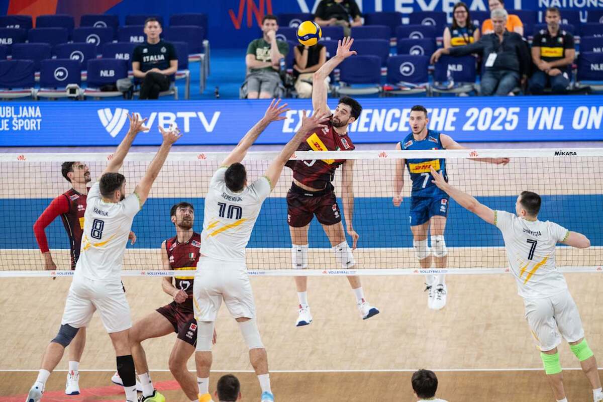 volleyballworld Україна поступилася Італії у волейбольній Лізі націй