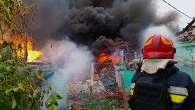 Последствия атаки Днепропетровской области 18 июля/Фото: ГСЧС Последствия атаки Днепропетровской области 18 июля/Фото: ГСЧС