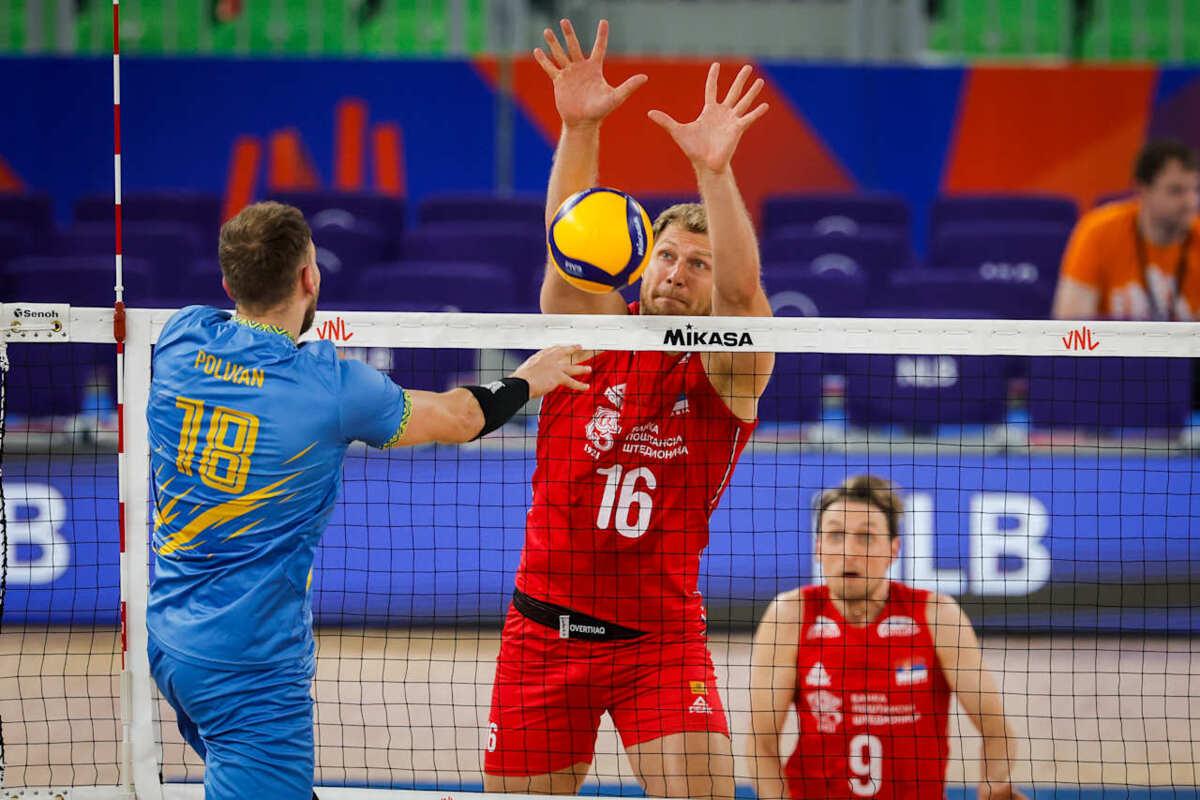FIVB Неожиданно. Украина уступила Сербии в волейбольной Лиге наций