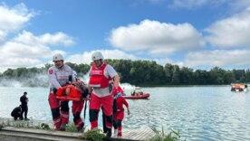 Навчання на Південному Бузі / Фото: ДСНС України Навчання на Південному Бузі / Фото: ДСНС України