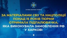 Агентша Кремля в Харькове: поджигала за деньги авто и железную дорогу - получила 15 лет тюрьмы / Фото: СБУ Агентша Кремля в Харькове: поджигала за деньги авто и железную дорогу - получила 15 лет тюрьмы