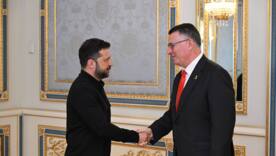 Глава МЗС Ізраїлю Гідеон Саар провів першу зустріч із Зеленським у Києві / Фото: ТГ Бродського Глава МЗС Ізраїлю Гідеон Саар провів першу зустріч із Зеленським у Києві