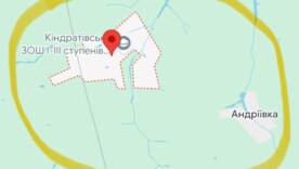 Защитники освободили Кондратовку на Сумщине, однако враг продвигается. Фото: DeepState освобождение кондратовки