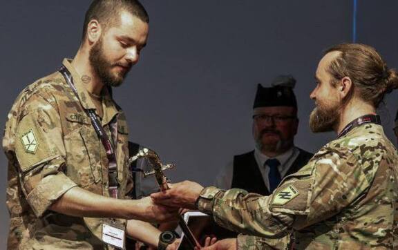 Бойовий медик з "Азову" отримав європейську нагороду за порятунок під час бою / Фото: 12-та бригада "Азов" Бойовий медик з "Азову" отримав європейську нагороду за порятунок під час бою / Фото: 12-та бригада "Азов"