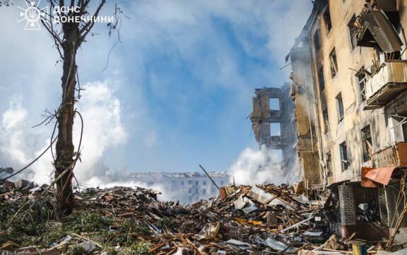 оккупанты атаковали ГСЧС фото обстрелов