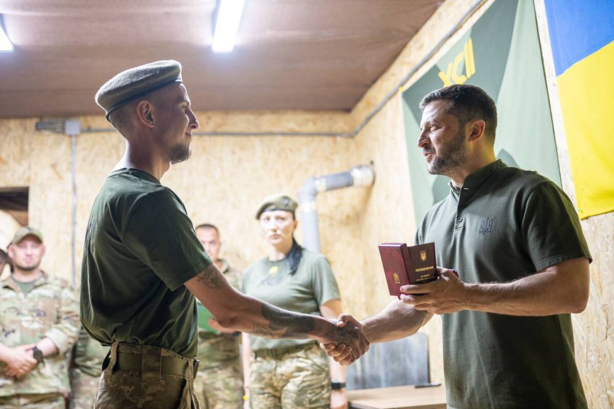 Зеленський заявив, що у Харківській області воюють китайські найманці/Фото: Володимир Зеленський/Telegram Зеленський заявив, що у Харківській області воюють китайські найманці
