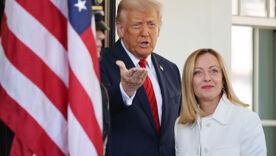 Трамп обратился к Италии по поводу возможности проведения его встречи с путиным/Фото: Win McNamee/Getty Images Трамп обратился к Италии по поводу возможности проведения его встречи с путиным