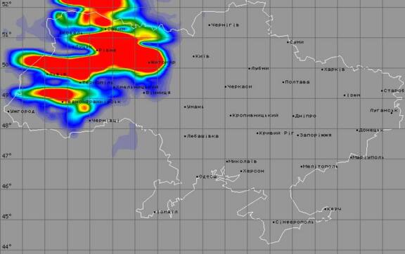 Де сонце, а де дощ: контрастний прогноз від Діденко на неділю/Фото: meteopost Де сонце, а де дощ: контрастний прогноз від Діденко на неділю