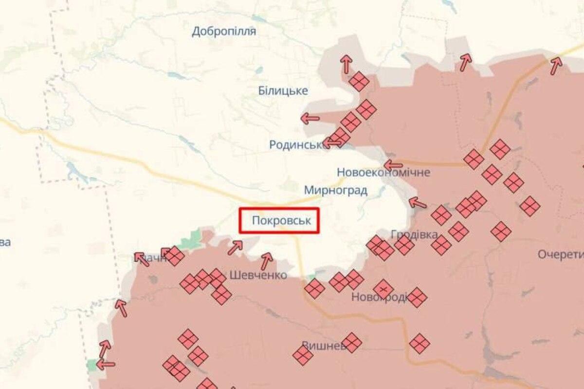 ВСУ: интенсивность боёв на Покровском направлении приближается к масштабам Второй мировой ВСУ: интенсивность боёв на Покровском направлении приближается к масштабам Второй мировой