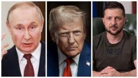 Трамп ищет "мир": заставит ли он Украину сесть за стол переговоров на своих условиях? Фотоколлаж: МЕТА.юа встреча Трампа, Путина и Зеленского, когда состоится