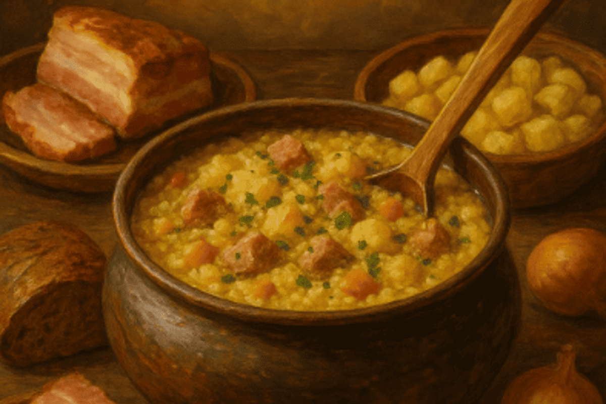 Казацкий кулеш — настоящий вкус истории и идеальное дополнение к шашлыку Казацкий кулеш — настоящий вкус истории и идеальное дополнение к шашлыку