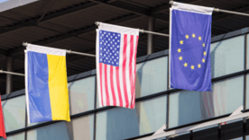 Рівень довіри українців до США значно нижчий, ніж до Європи/Фото: Unsplash Рівень довіри українців до США значно нижчий, ніж до Європи
