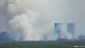 У першій половині дня в цьому районі фіксували "виходи" артилерії, що могло спричинити займання У першій половині дня в цьому районі фіксували "виходи" артилерії, що могло спричинити займання