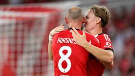 Бенфика с сухарем Трубина одолела Ниццу