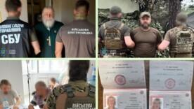 У клирика также нашли российский паспорт, боеприпасы к автомату Калашникова и холодное оружие У клирика также нашли российский паспорт, боеприпасы к автомату Калашникова и холодное оружие