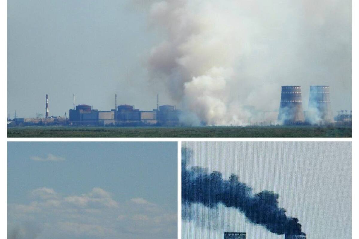У МАГАТЕ оцінили небезпеку від пожежі біля ЗАЕС