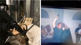 Во время столкновений, по данным МВД Сербии, пострадали более 60 протестующих и 15 полицейских