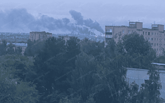 У російській Сизрані добряче дісталося НПЗ. Відео