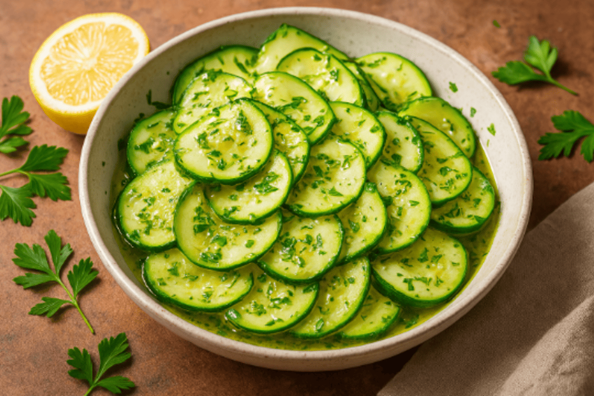 Маринованные кабачки за 30 минут: невероятно вкусно и пикантно 