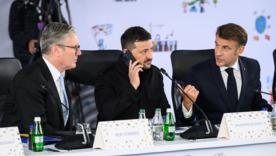 Макрон раскрыл, почему Кремль блокирует мирные переговоры. Фото: GettyImages/Автор- Leon Neal Эмманюэль Макрон