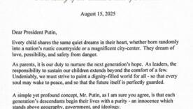 Від першої леді до президента: про що Меланія Трамп писала листа Путіну Від першої леді до президента: про що Меланія Трамп писала листа Путіну
