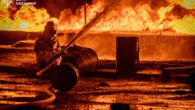 Удар по Socar в Одесі: чи призведе російська атака до поставок зброї від Азербайджану/Фото: ДСНС Російська атака 15 дронами: в Одесі зруйновано нафтобазу азербайджанської компанії