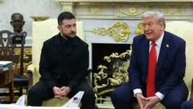 Встреча Трампа и Зеленского: президент США традиционно не избегает громких заявлений/Фото: Anna Moneymaker/Getty Images Встреча Трампа и Зеленского: президент США традиционно не избегает громких заявлений
