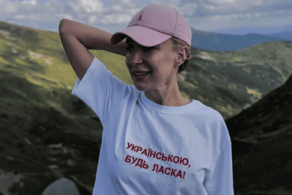 Елена Мандзюк едва не сорвалась со скалы