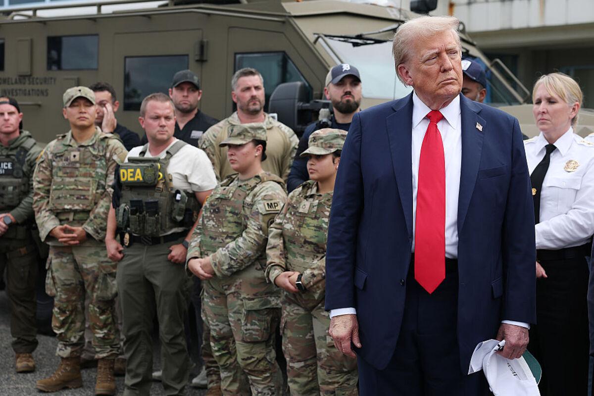 Трамп хоче перетворити Міністерство оборони у Міністерство війни/Фото: Anna Moneymaker/Getty Images Трамп хоче перетворити Міністерство оборони у Міністерство війни