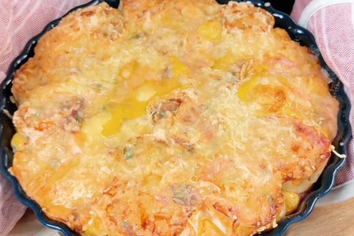 Когда хочется чего-то вкусненького: готовим сытный пирог из лаваша