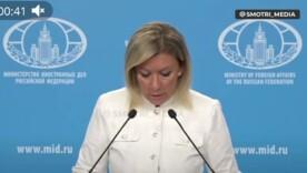 Цинизм Захаровой: мид рф требует капитуляции, а не мирного соглашения Цинизм Захаровой: мид рф требует капитуляции, а не мирного соглашения