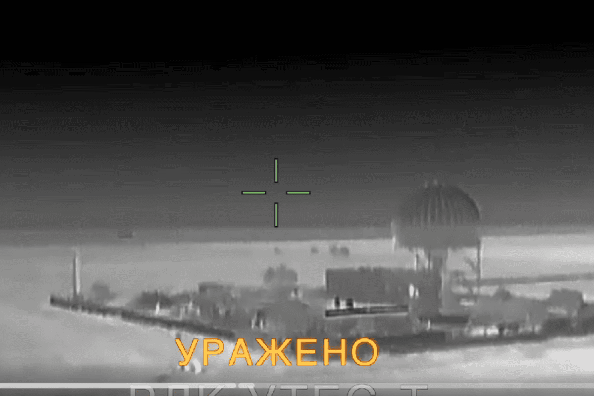 ГУР уничтожили в Крыму редкое оборудование противника. Скриншот видео Спецподразделение ГУР Крым ппо