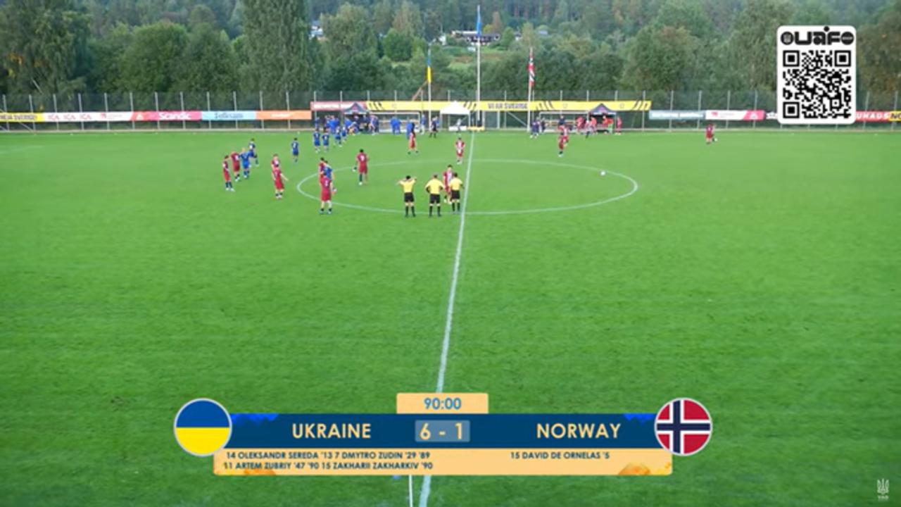 Україна U-19 стартувала на турнірі в Швеції з розгрому Норвегії