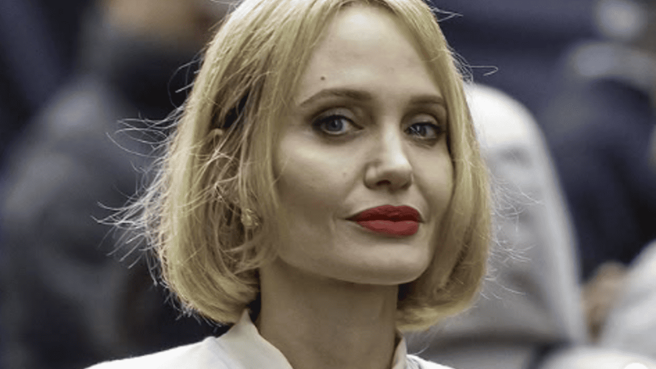 Анджелина Джоли удивила образом на съемках в Лондоне