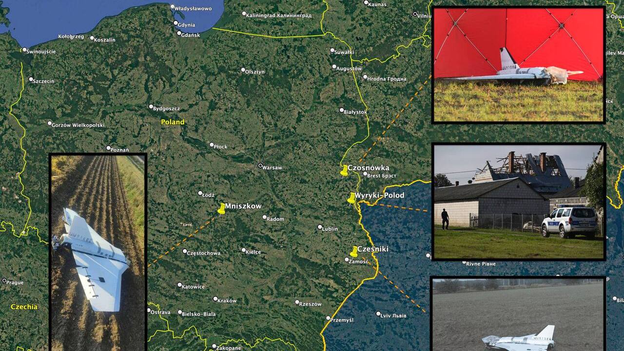 Світові лідери засудили вторгнення російських дронів у Польщу