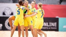 Україна перемогла Італію в Євролізі з пляжного футболу