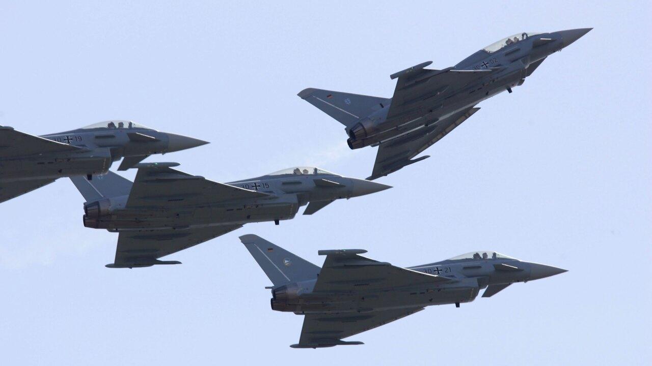 истребитель Eurofighter Германии