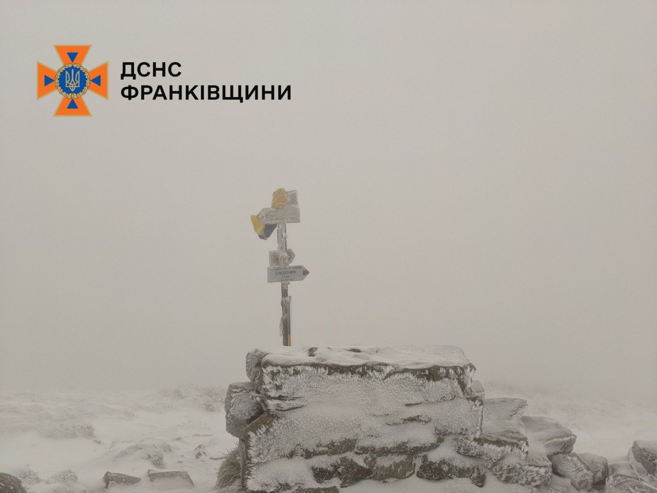 У Карпатах засніжило