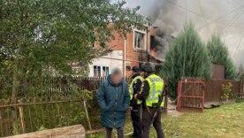 Последствия атаки Сумской области/Фото: Нацполиция