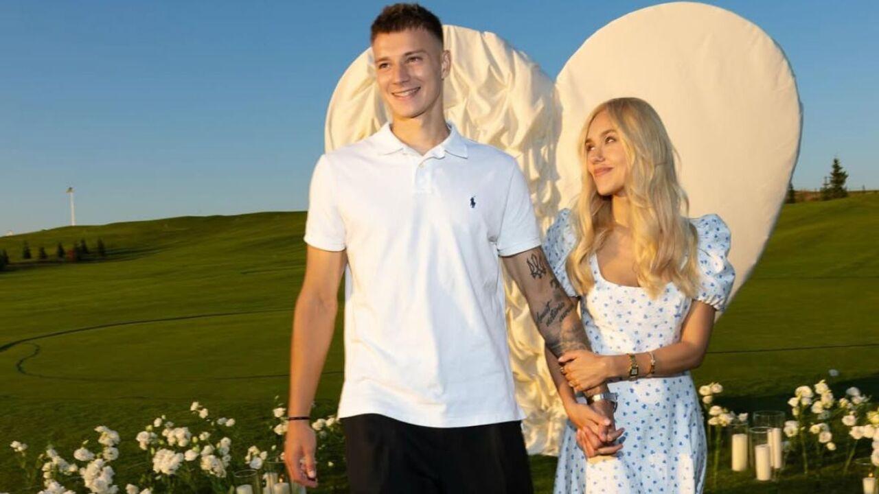 Владимир Бражко и его невеста Даша Квиткова