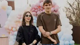 Крістіан Біловар з Яною Суркіс