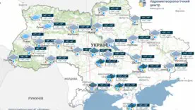 В Украине в следующие двое суток сохранится дождливая, умеренно теплая погода, информирует Укргидрометцентр
