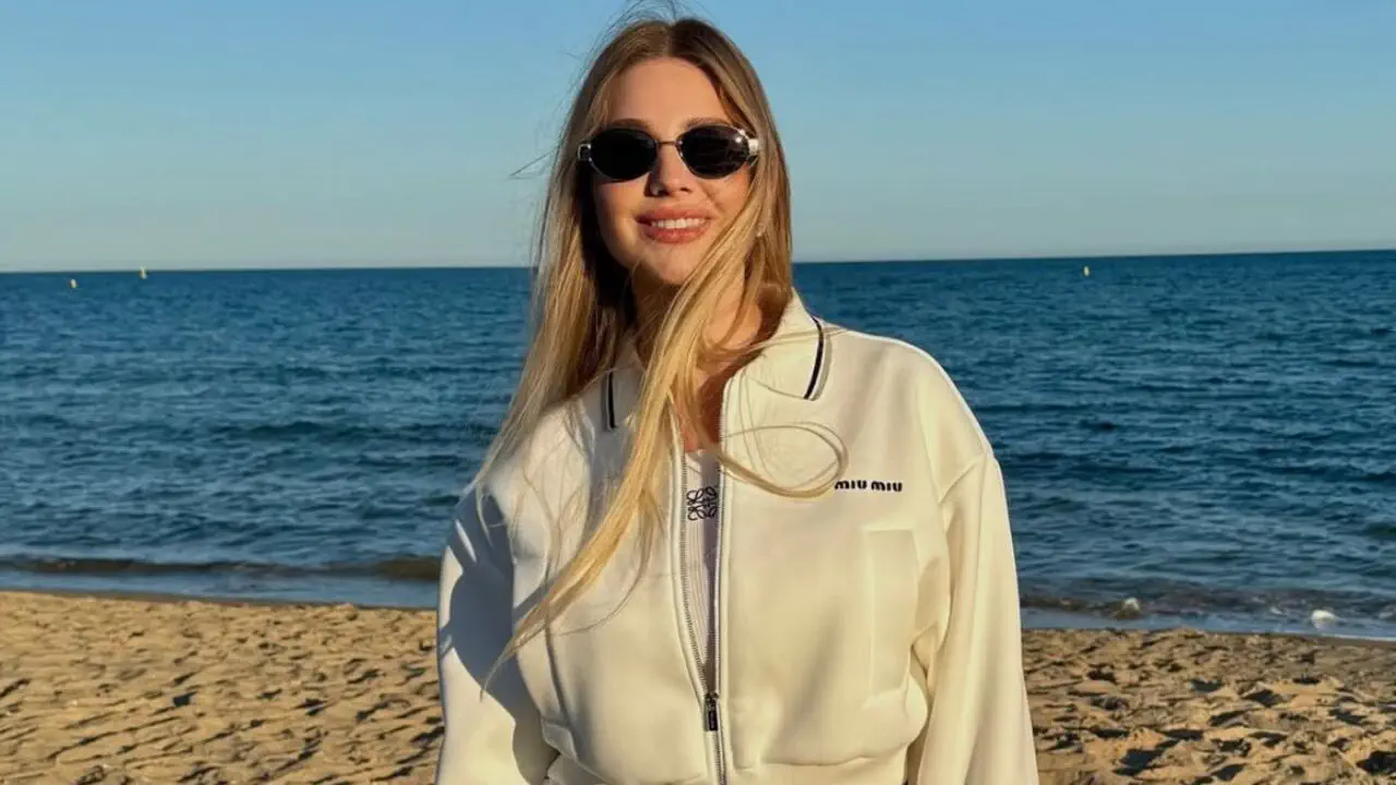 Ангелина Забарная на пляже