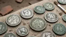 Наследие Рима: обычные волонтеры откопали монеты и другие сокровища под старинным поместьем