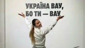 Ольга Харлан на выставке Ukraine WOW